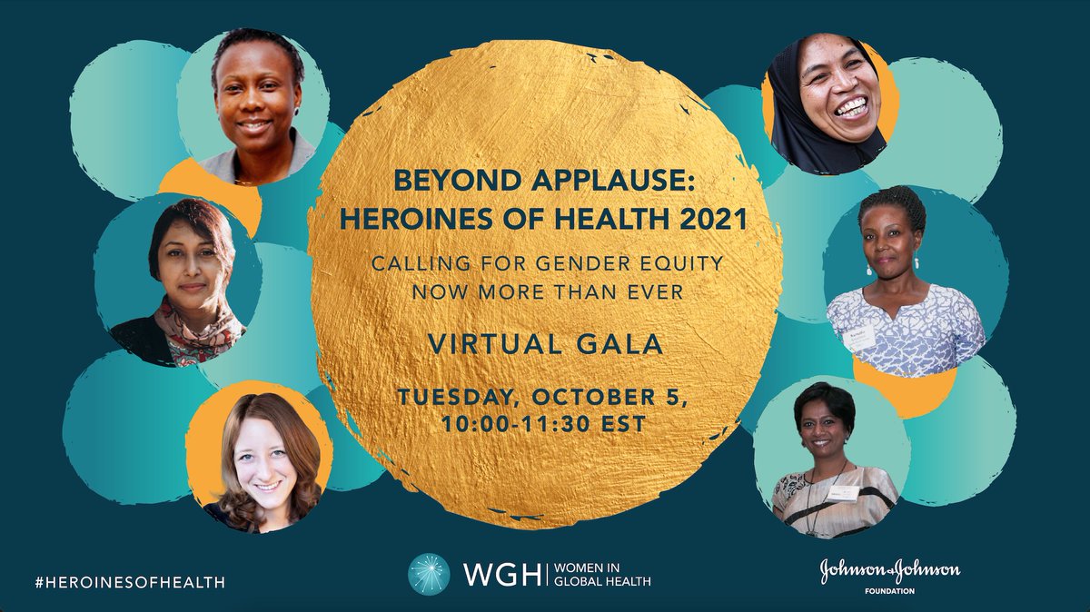 womeninGH's tweet photo. A WEEK TO GO 🔜
Join us for the #HeroinesOfHealth virtual Gala to honor and amplify the work of exceptional leaders and champions on the frontlines of #COVID19, including those accelerating policy change for a #GenderEqualHCW 👩‍⚕️
Register today ➡️ https://t.co/jE49fwCZlo https://t.co/32ATNao5zS