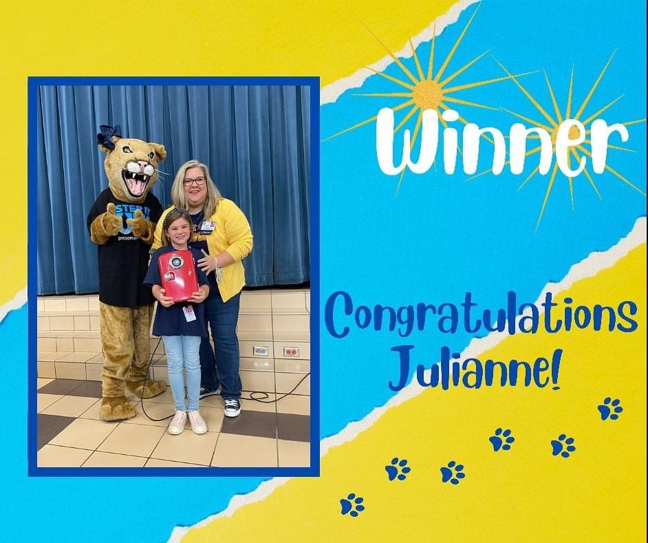 KeithElemPTO's tweet photo. Congratulations Julianne! Our 4th cash filled fridge winner!! #BeKeith @CFISDKeith @Keith4thGrade @StepItUpKidsTX #stepitup #pop https://t.co/IDrXJhmnHJ
