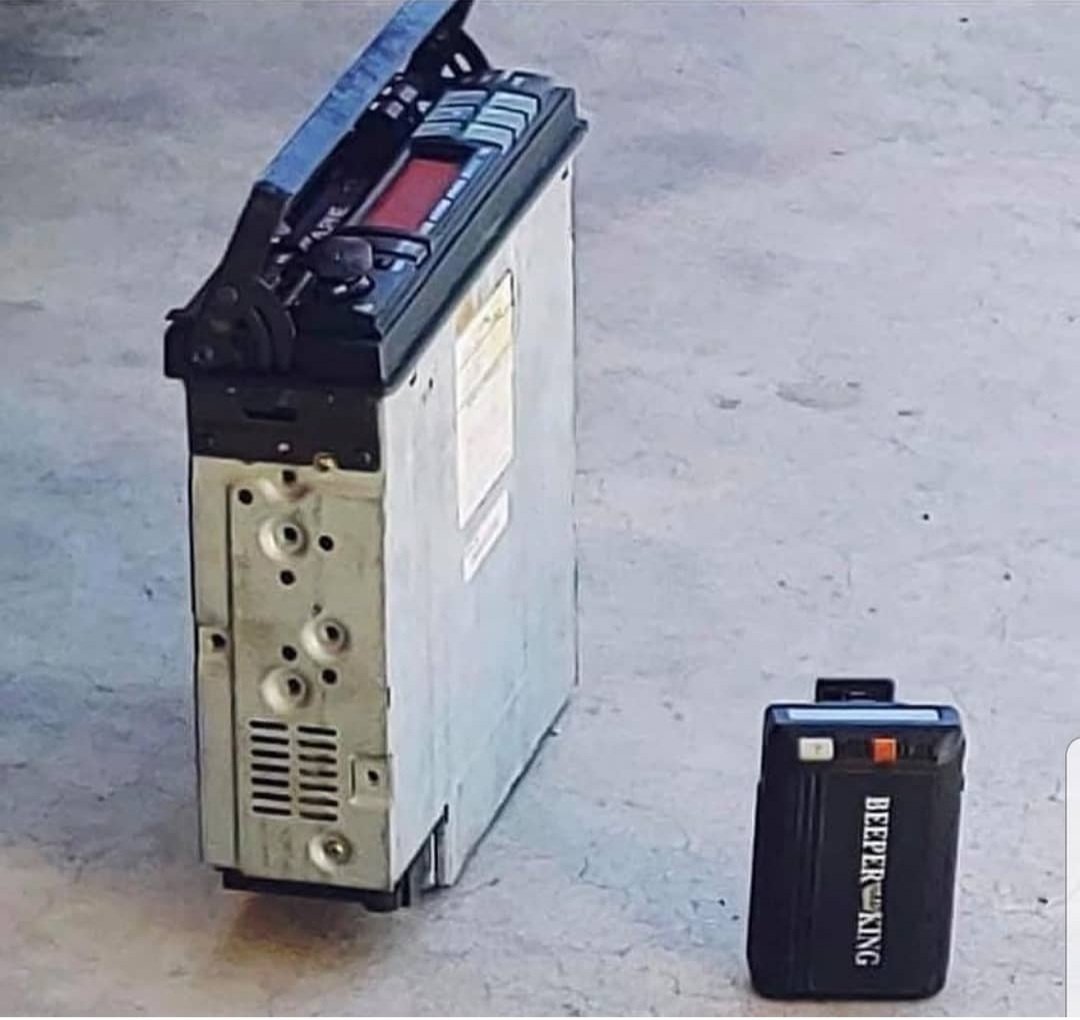Remember when you had the pullout alpine and two beepers😅