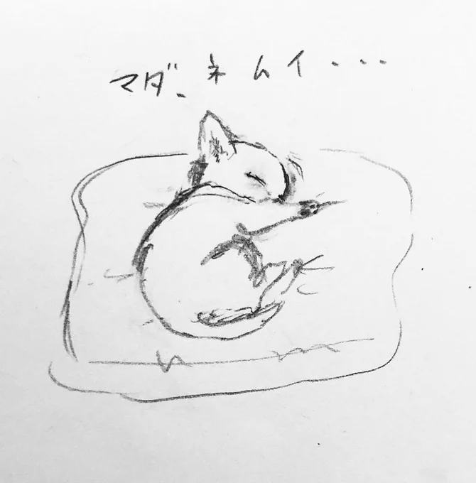 眠いぞ。 