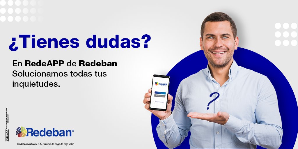 RedebanM's tweet photo. ¡Descarga ya RedAPP de #Redeban! 
Encuentra atención y capacitación para tu negocio. 

#Capacitación #RedAPP #Datáfonos #MediosdePago #Negocios #Pagos #Ventas #DatáfonosColombia #DispositivoFijo #DispositivoMóvil #Transacciones #Clientes #CódigoQr https://t.co/FZv9vlh4aH