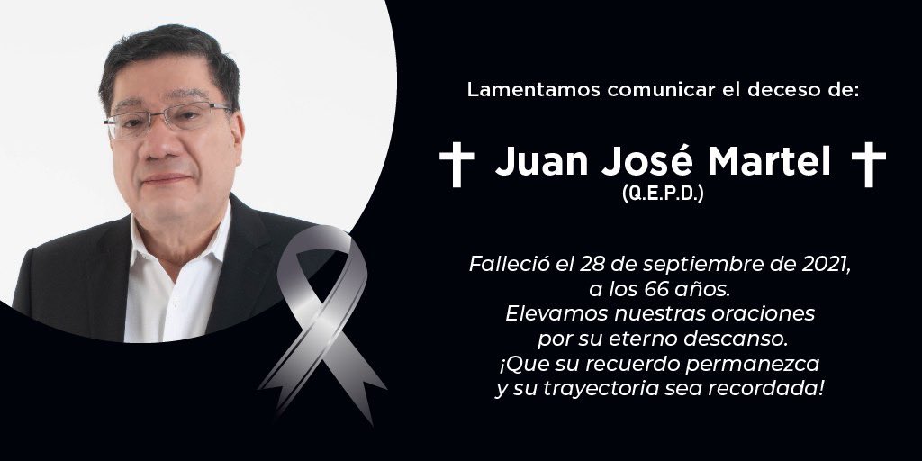 juanjmartel's tweet photo. Este día a partido al cielo un gran hombre y un ser humano increíble. Las personas que lo conocieron saben la gran persona que fue y será siempre. Vivirá en nuestros corazones. Luchó hasta el final. 

¡Gracias por todas las enseñanzas,te queremos mucho!

Att.Tu Equipo de trabajo. https://t.co/SqzeFoYaO2