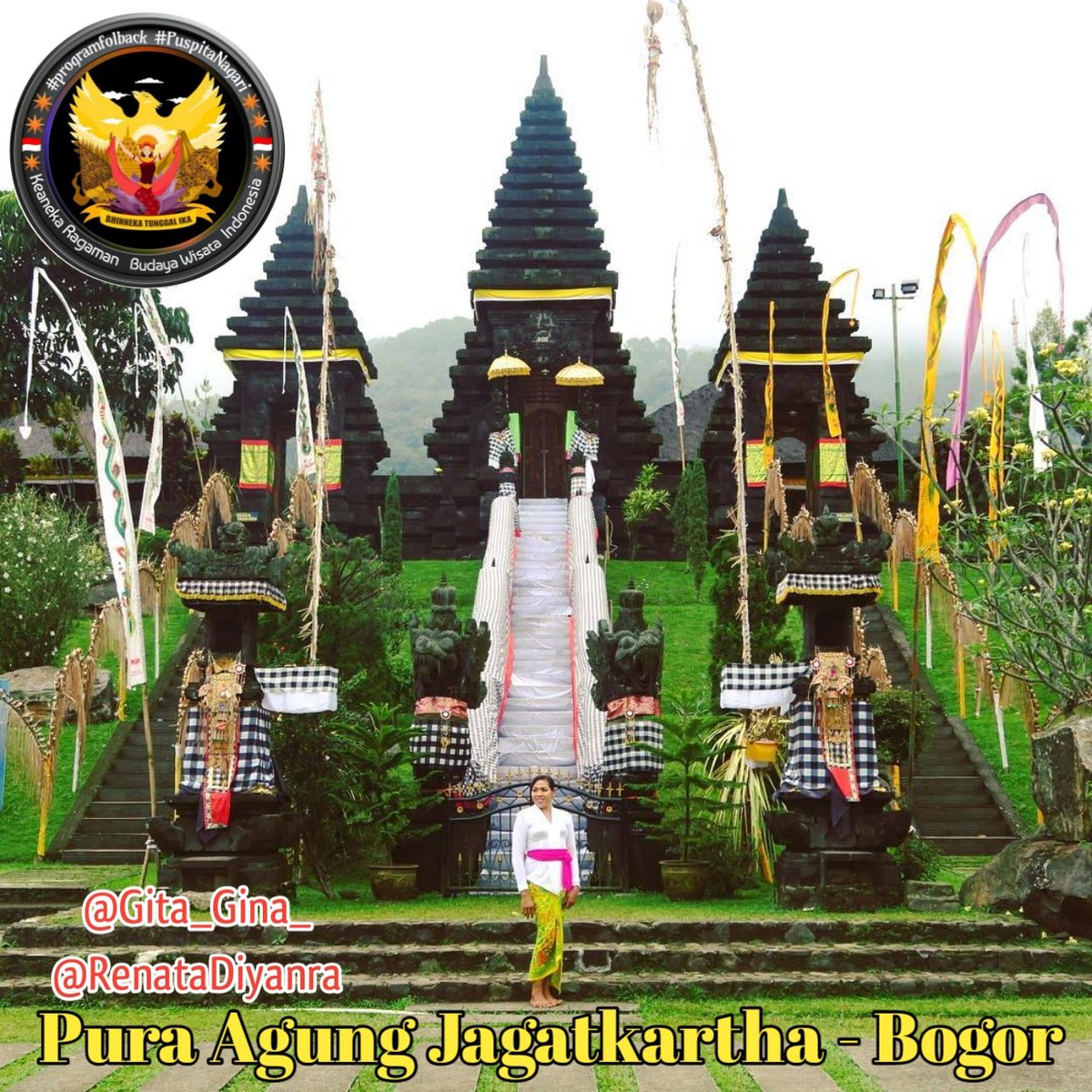 🥰 OPEN PROMOTE TANDEM 🥰
Pura Tersembunyi di Kaki Gunung Salak Bogor

Mau akunnya di promo daftar sini ya

Follow kami
<a href="/Gita_Gina_/">Pelangi Jingga</a>
<a href="/RenataDiyanra/">Renata Diyanra</a>

Lalu 🔃 ❤
Ketik : Pura Jagatkartha
#programfolback
#PuspitaNagari

Cc
<a href="/TheArieAir/">Arie Dirgantara</a>
<a href="/wiwikherma/">Wiwik Hermawati</a> 
<a href="/AzisDadun_/">Me #4</a>
<a href="/CantikaCahyhani/">Bunda Cantika</a>