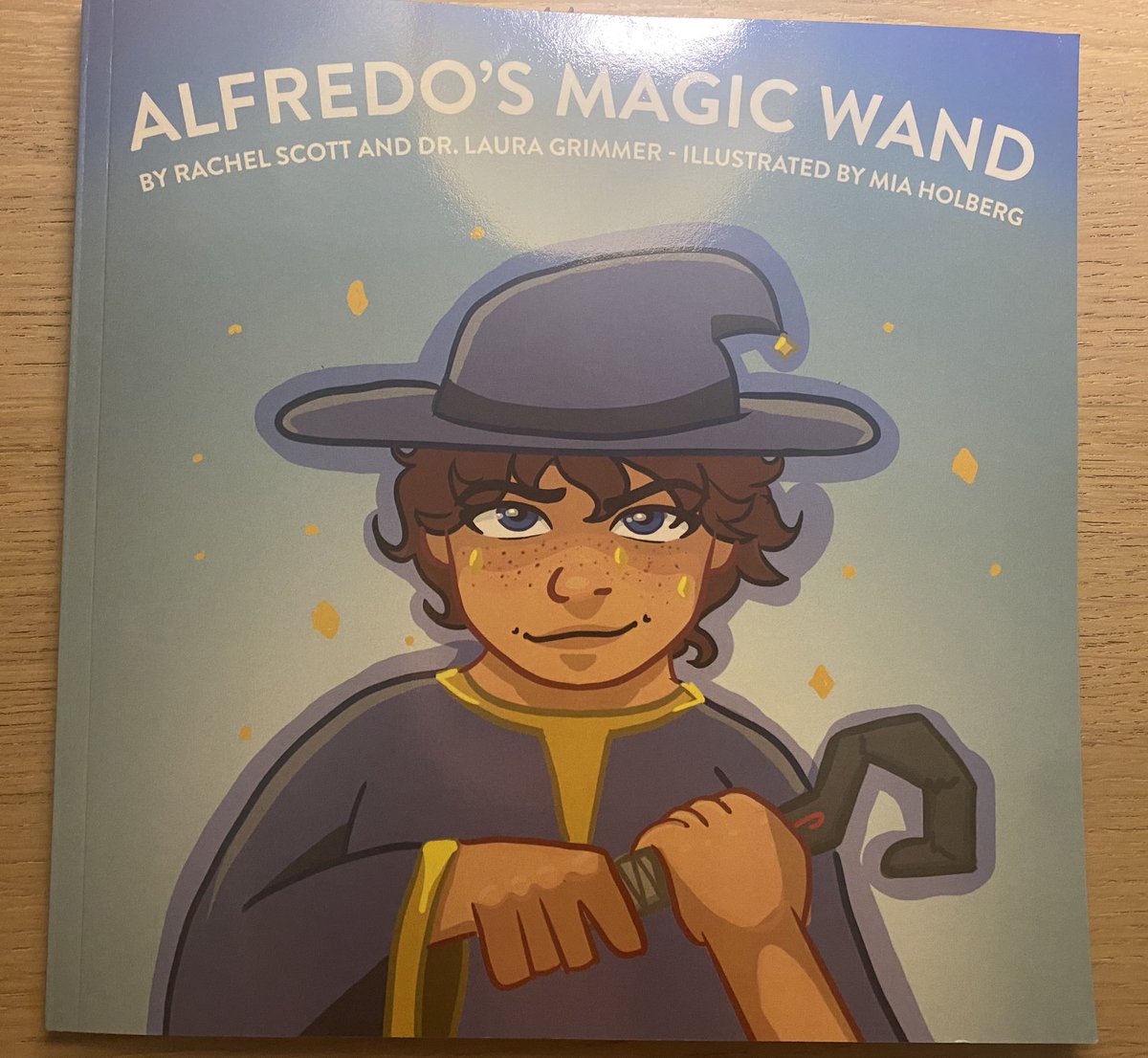 SallyJ2918's tweet photo. I have been waiting for this book since I heard it was in the works. Cannot wait to read at bedtime! #RepresentationMatters #acuteflaccidmyelitis #rareandreal #alfredosmagicwand https://t.co/a4266XDpnc