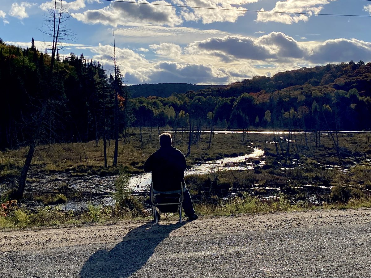 Meanwhile, somewhere between Kawartha and Whitney! #artistlife #paintingoutdoors #oilpaintings