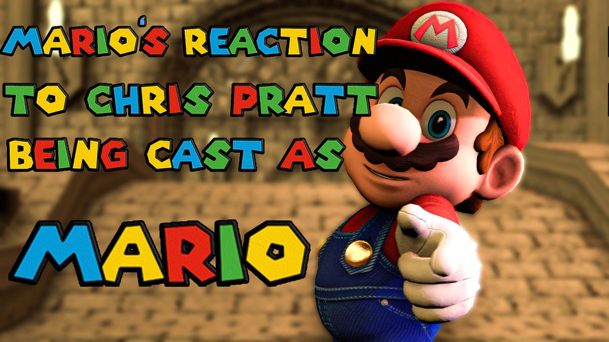 With the Nintendo announcement of the movie. We found out that Chris Pratt is Mario. I made animation as a response to Chris Pratt being himself but as Mario. Hope you enjoy the video! #mariomovie #chrisprattmario #jackblackbowser #marioanimation youtu.be/GQSi_VqnhDs