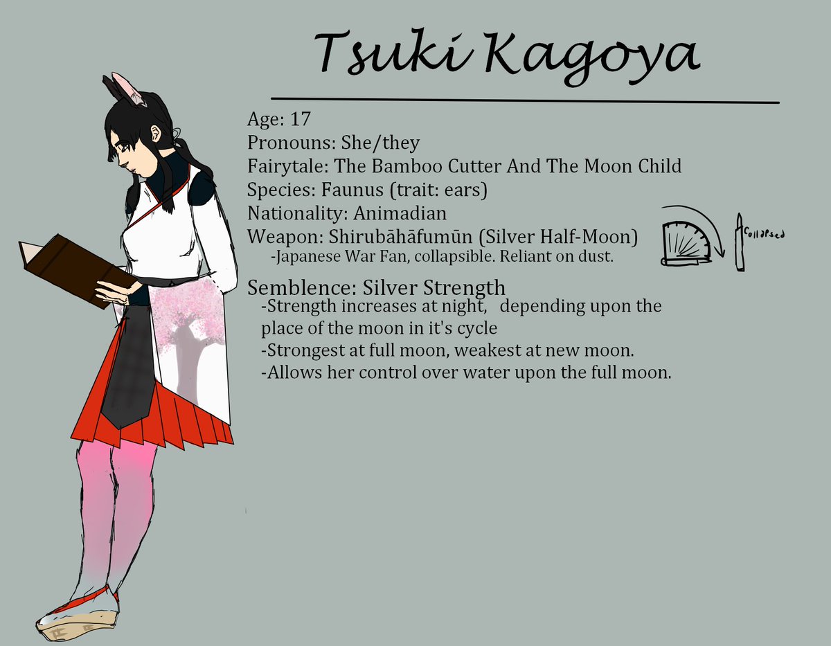 //@/lNKYUBEYTOR now i wanna come back to pmmm and rwby ocs i have like matcha and tsuki ;-;