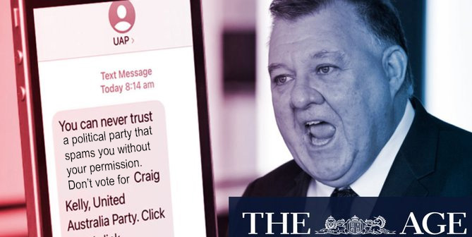 kiwirip's tweet image. For a party that says they value individual rights, we don&apos;t appear to have any to opt out of their #SpamFest! #WTG making #Australians hate you. 🇦🇺💉😷
#CraigKelly #AusPol @UnitedAusParty #Assholes