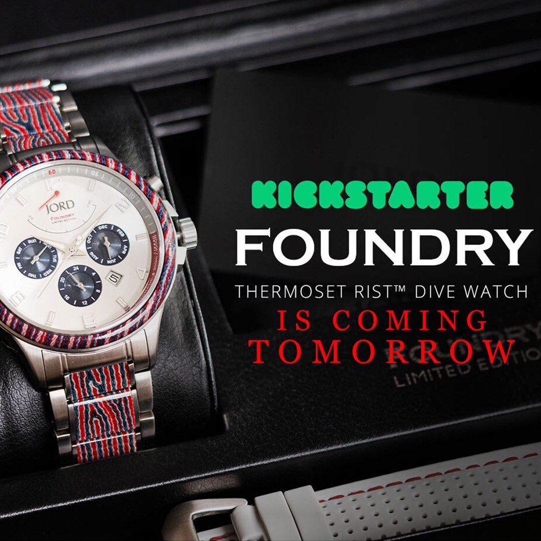 jordgolfco's tweet image. VIP access starts tomorrow along with special pricing &amp;amp; limited engagement accessories! Tap to see! kickstarter.com/projects/jordf… #watchlaunch #LimitedEdition #kickstarter #divewatch