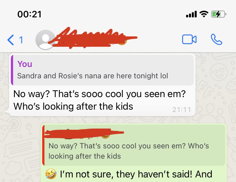 AmyBoast1's tweet photo. @IAmChrisRamsey When your mate’s main concern is the childcare situation…😂 https://t.co/bOX6x6lEZD