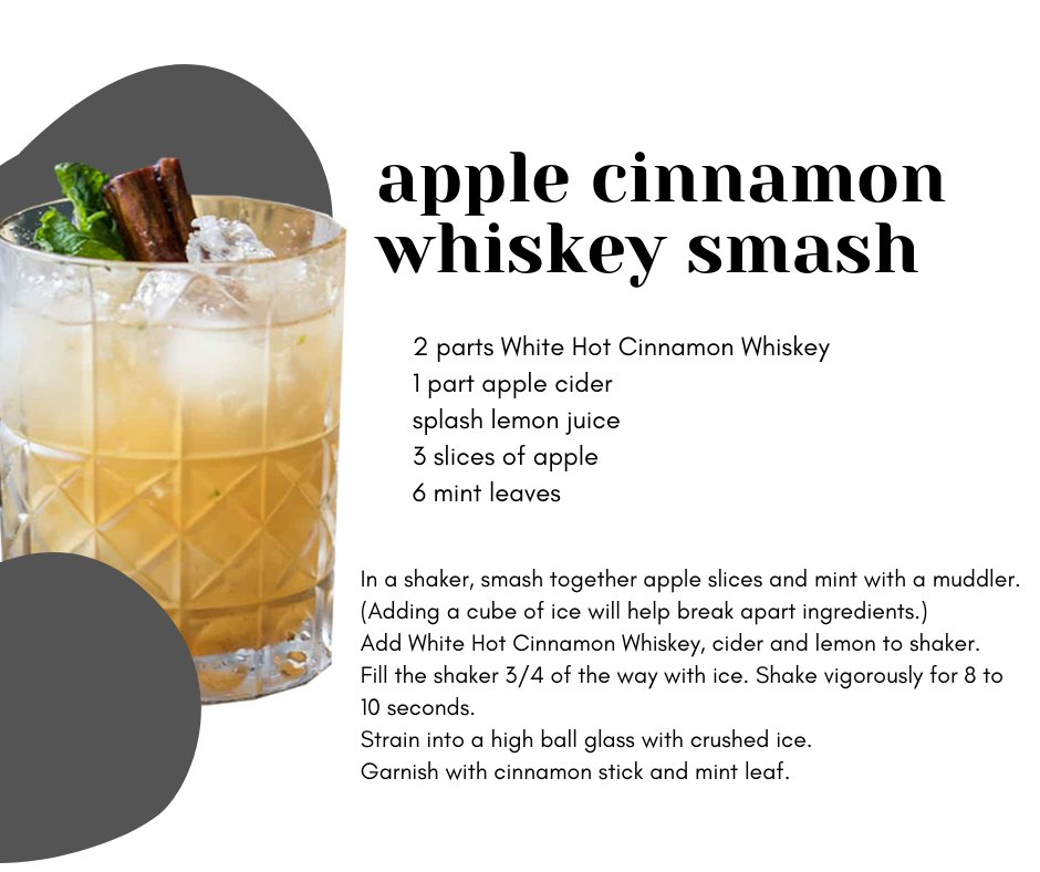 This week's recipe : Apple Cinnamon Whiskey Smash! ift.tt/1cfqN6c