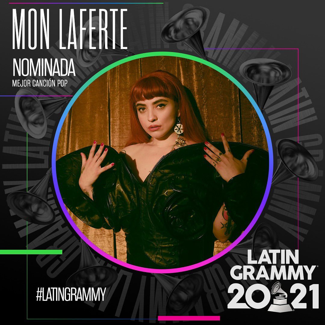 calaverasseis's tweet photo. 4 NOMINACIONES @monlaferte #LatinGRAMMY y la 🧀❌🍵
〽️ Canción del año
〽️ Mejor canción regional mexicana 
〽️Mejor álbum cantautor
〽️Mejor canción pop "La mujer" 
Felicidades, mi amorcito. ¡Te amamos!😍🌷🌷💗💗 https://t.co/A7ZEWJtWLj