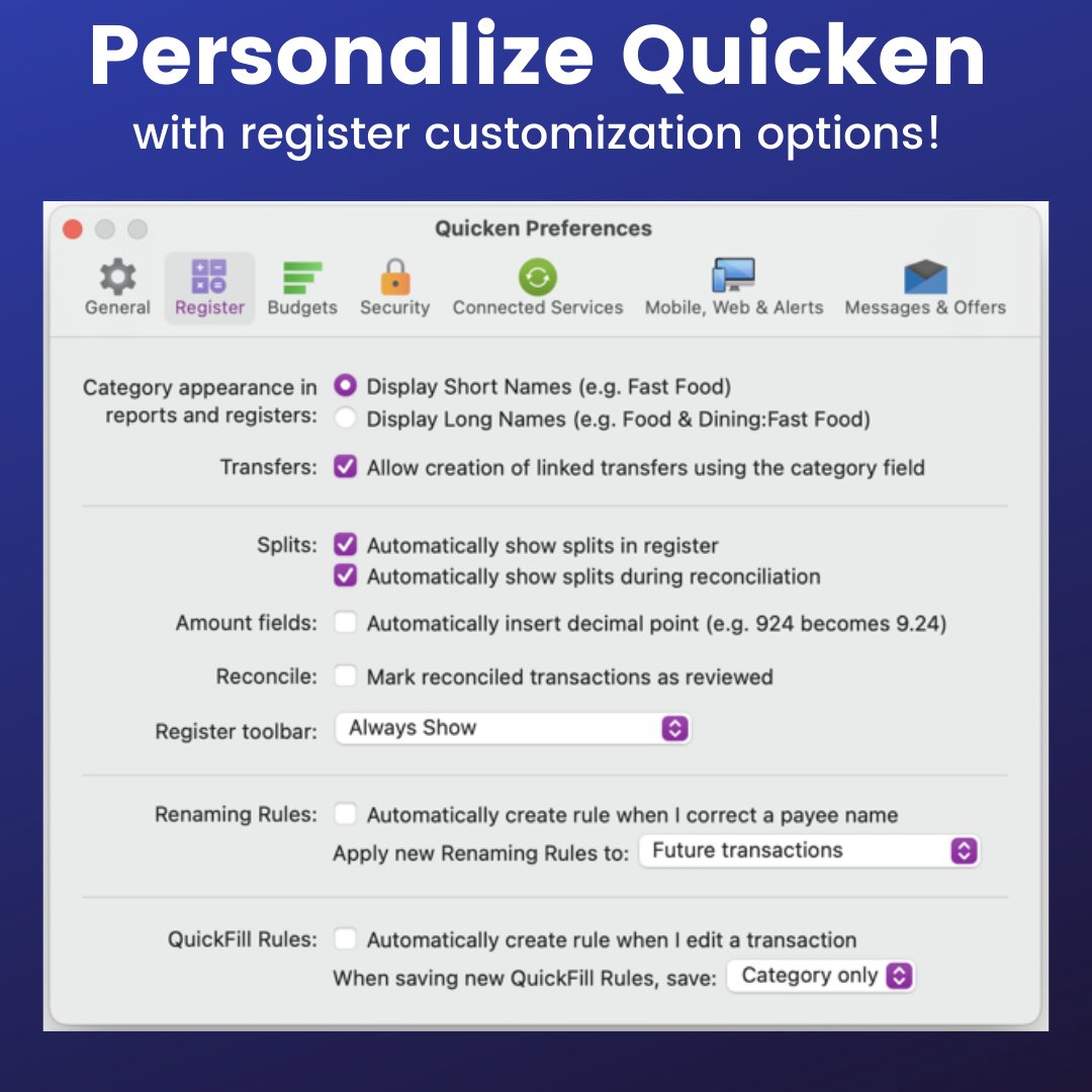 quicken for mac register automatic decimal quicken for mac register automatic decimal