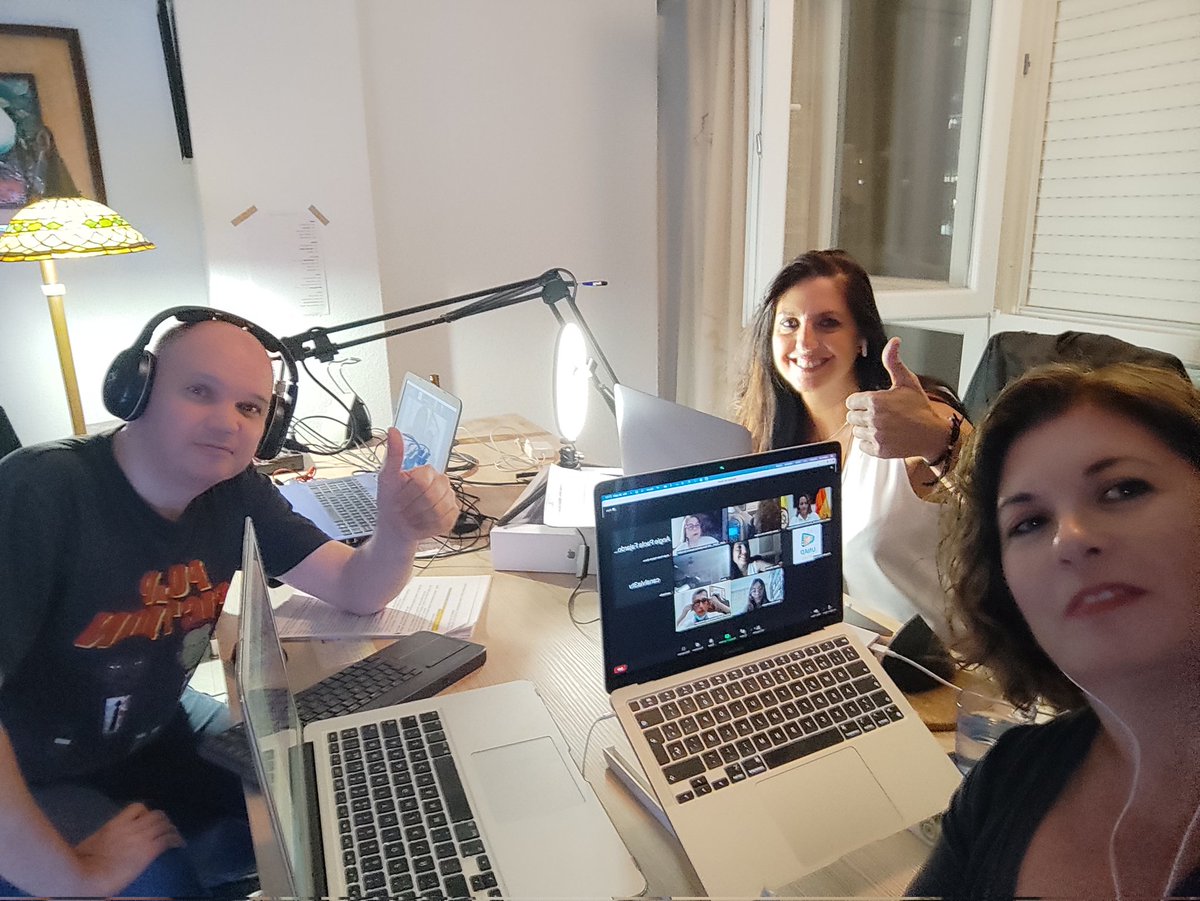 Podcastfestct's tweet photo. No es por nada pero nos hemos currado el Taller sobre "cómo crear, comunicar y monetizar tu podcast paso a paso" para la Cátedra de Comunicación de la Universidad Abierta y a Distancia de Colombia 🇨🇴 UNAD que nos ha quedado para enmarcar 💛🤘

¡A por lo siguiente! Pronto más 🎙️ https://t.co/BR8mXBnopx