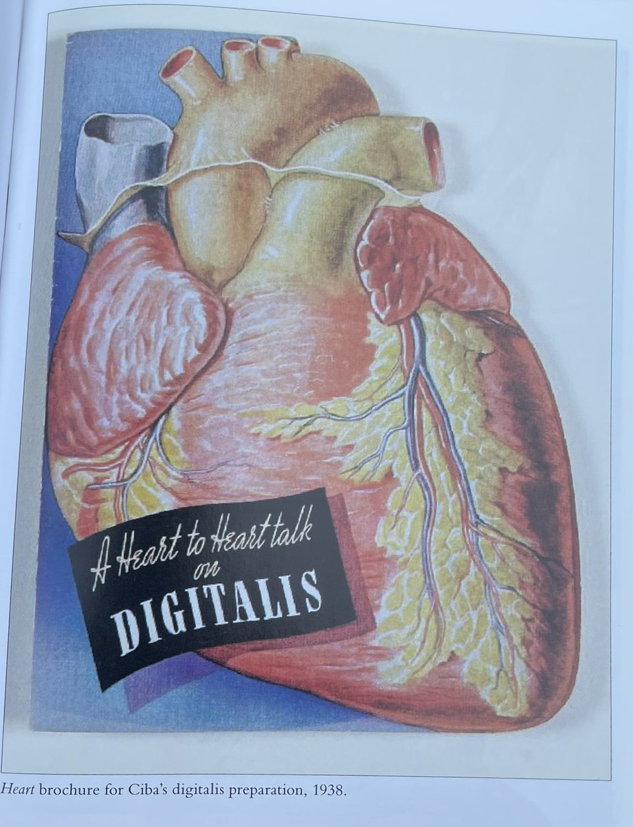 FNetterMD's tweet image. From Medicine’s Michelangelo: The Life and Art of Frank H. Netter, MD, an image from the heart brochure for Ciba’s digitalis preparation, 1938. Learn more at fnettermd.com.