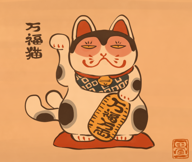 招き猫妖怪⑩ 
