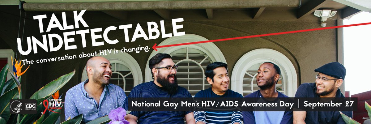 GSEquality's tweet photo. Today is National Gay Men's HIV/AIDS Awareness Day #NGMHAAD

Undetectable means untransmittable, that's why we're working to modernize HIV criminalization laws in New Jersey! The science has changed. End the stigma. https://t.co/sgY6Ap1VMy