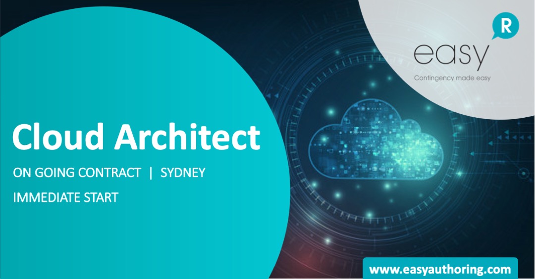 Easy Authoring is looking for an experienced and talented Cloud Architect to work for NSW Government on contract.

Please visit bit.ly/3idH0Nm to learn more or apply.

#EasyAuthoring #easyR #CloudArchitect #AWS #AZURE #ICT #ContractWork #NSWGovernment

<a href="/eLearningpeople/">EasyAuthoring</a>