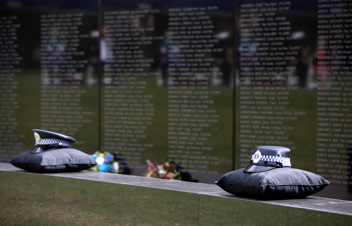 Today we honour the members of the @NSWPolice Force who have lost their lives serving our community, and thank the 17,500 officers who put their own safety on the line every day, to keep us safe.