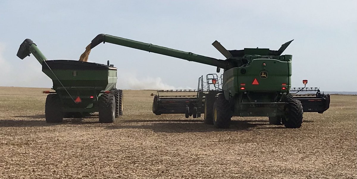 Aggeez28's tweet photo. Top Yielding @DEKALB_Canada Soybean MD plot in western MB goes to Carson Schoonbaert at Deloraine, MB! New EXP006-21 yielded 63.1 bu/acre! Followed by DKB002-32 at 53.2, and has won most of our plots last 3 years. @Bayer4CropsCA @FieldViewCanada #harvest21 #fillthebins https://t.co/2gFNbzABz1