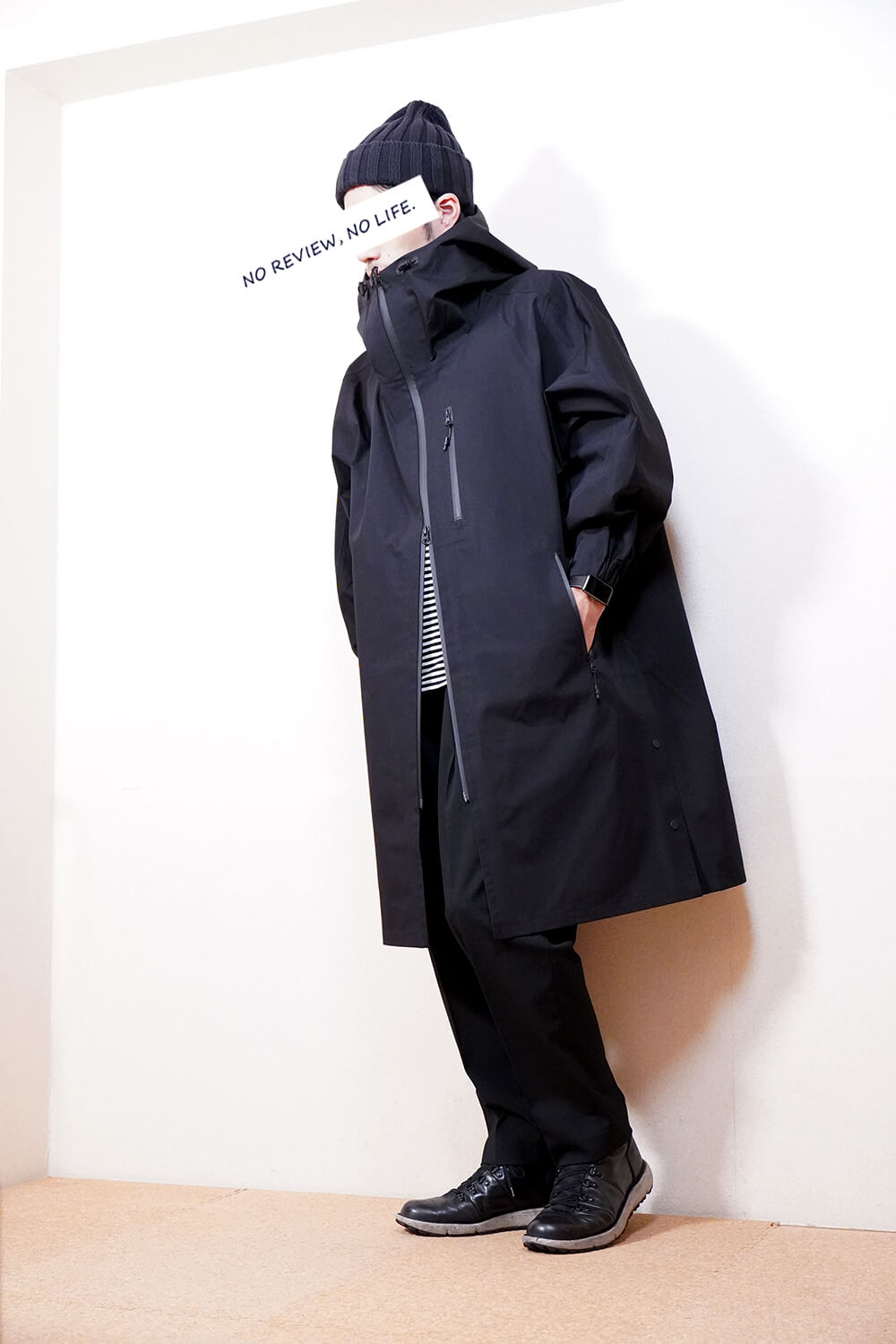 高評価のクリスマスプレゼント theory×UNIQLO ブロックテックコート ジャケット・アウター
