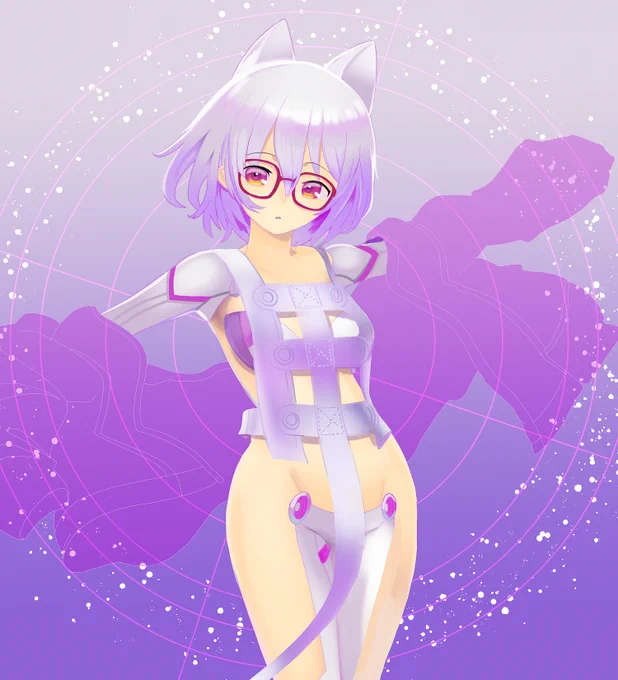 白ロボ子さん
#ロボ子Art 