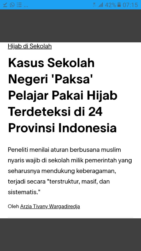DiposuroP's tweet photo. Selamat pagi nusantara🇲🇨

Ini bukan masalah benci atau suka, tapi ini masalah pinter ataukah keblinger
Benarkah negara memfasilitasi kelompok tertentu untuk membunuh budaya bangsa sendiri dan menggantinya dg ideologi agama milik orang" gurun kpd wanita" NKRI?
@Kemdikbud_RI https://t.co/Dcg8PoM9fj