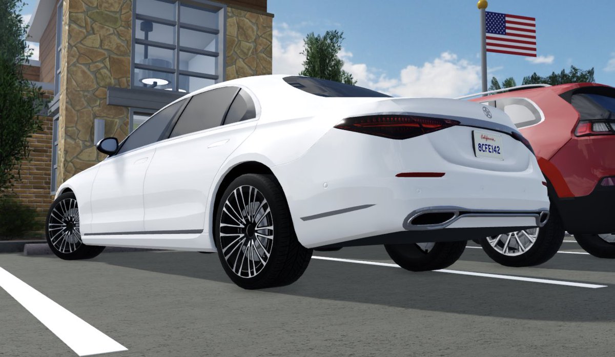 just cruising around 😎 #SCLASS