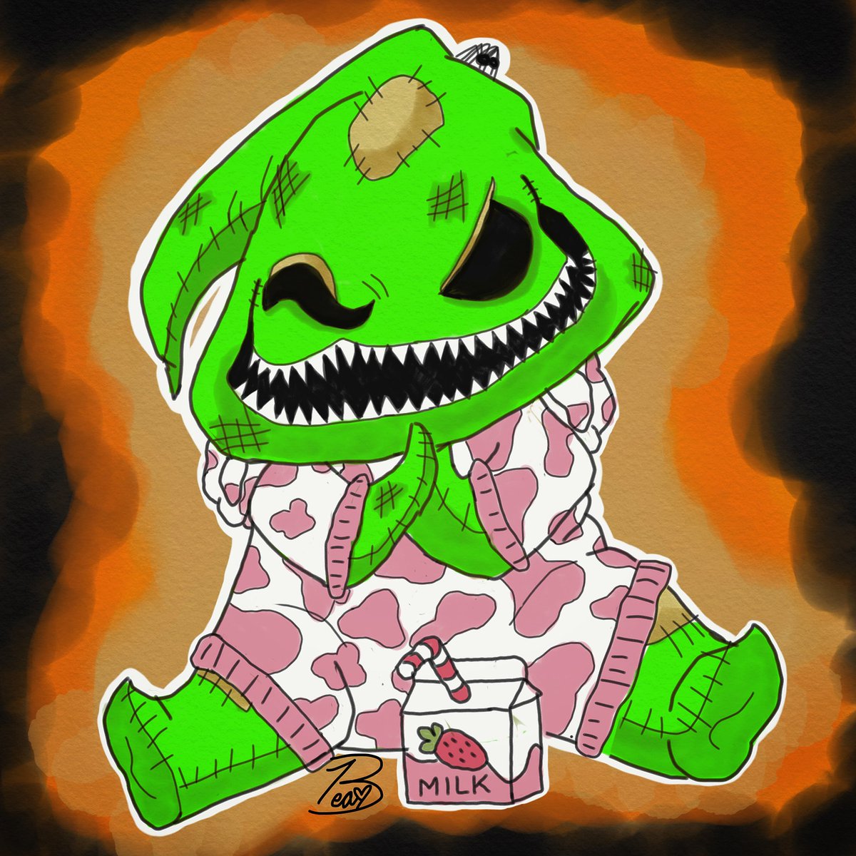 Cat_actually's tweet photo. Oogie wanted to dress up for Halloween, too! ๐ฎ๐
#nightmarebeforechristmas #oogieboogie #oogieboogie #nbc #digitalart #digitaldrawing #phonedoodle #phonedrawing #adobephotoshopsketch #adobesketch #halloween #cowonesie #onesie #cowpajamas #cowpjs https://t.co/adkaAxNcyL