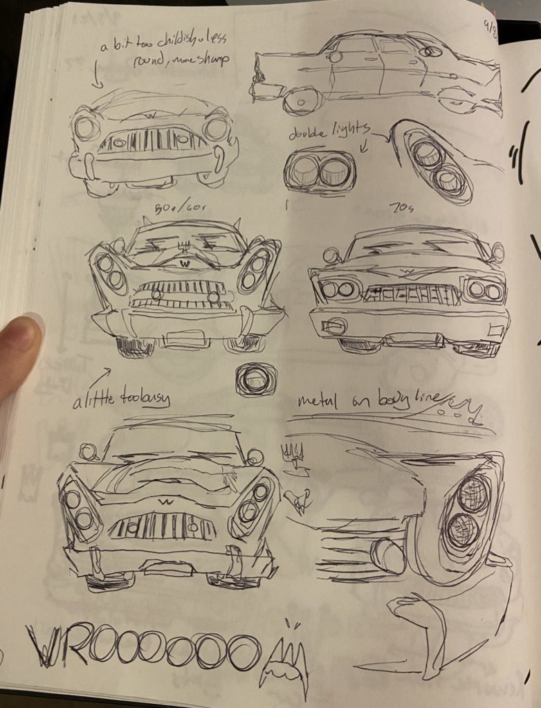 since i don't have much art atm, here's some car designs for my fictional car company i'm working on for a personal project 