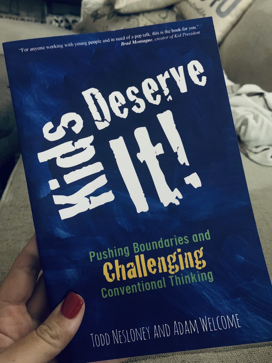 So excited to dig into this!! Thank you <a href="/EmilyAPaschall/">Emily Paschall</a> &amp; @bear2whit for getting this book for us to read together. Cannot wait to learn all the things!! <a href="/SchoolBurleson/">Burleson School</a> <a href="/KidsDeserveIt/">Kids Deserve It</a> #kidsdeserveit #hartselletigers