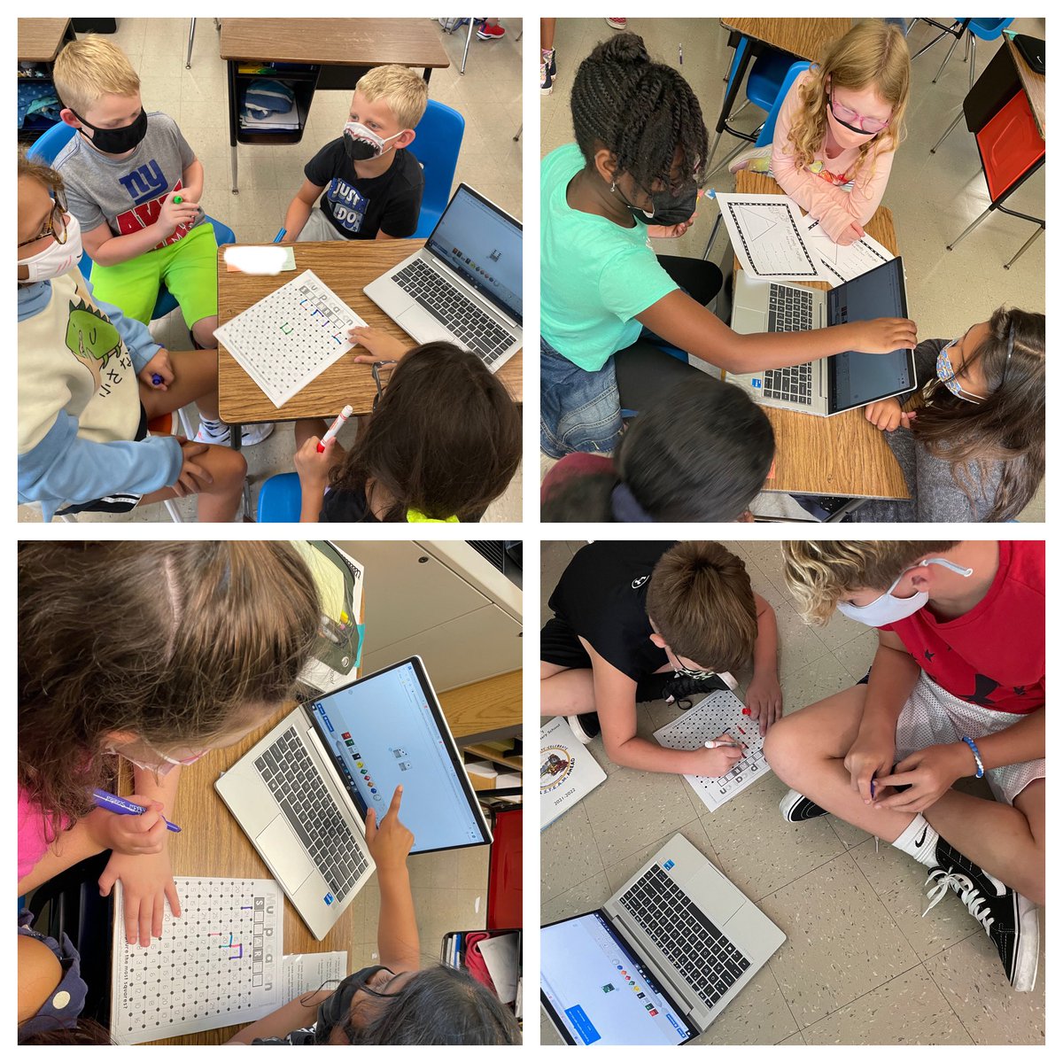 Mrs_K_Milligan's tweet photo. Our mathematicians practiced their math facts by using the Everyday Math eTools, while playing Multiplication Squares &amp; creating fact family triangles. #MahwahConnects #factpractice @JKSMahwah @mahwahschools https://t.co/JFzZhkr1Zn