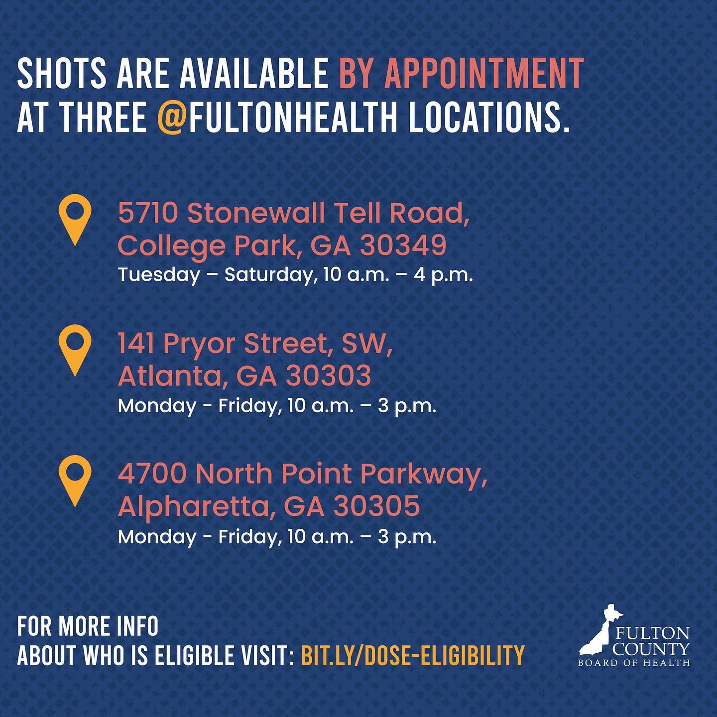 Fulton County Board of Health on Twitter "Today, Fulton County