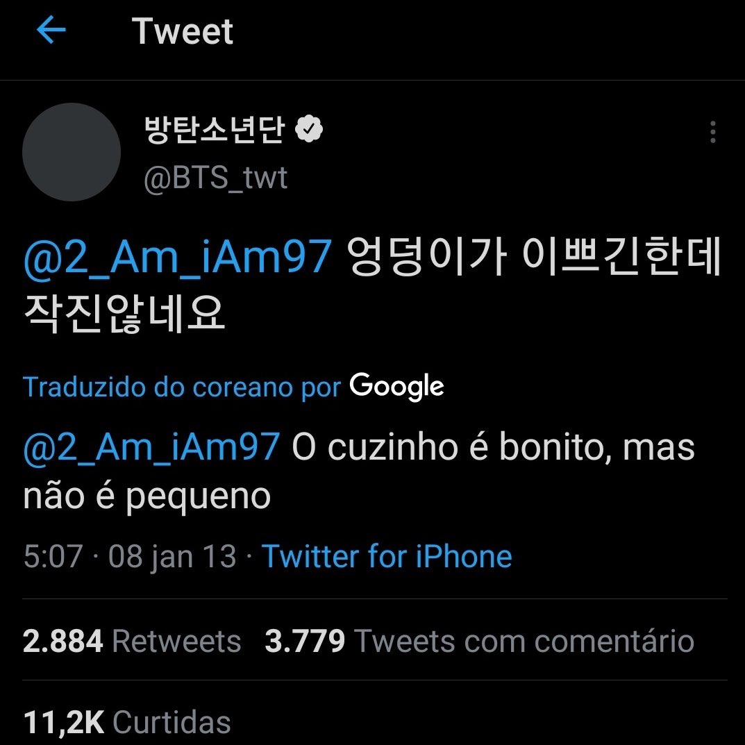 skitseas's tweet photo. Me racho de rir quando usam traduções do Google pra “cancelar “ o Bts e esquecem que as traduções vem assim: https://t.co/TFA88YvK8R