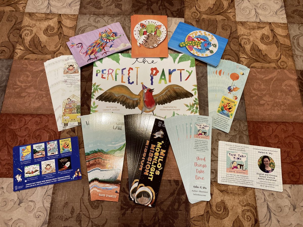 Melanie Dulaney (@dulaney_melanie) on Twitter photo What a wonderful gift from Helen Wu at <a href="/YeehooPress/">Yeehoo Press</a>, a newish independent publishing company based out of Los Angeles and Shanghai! The art in The Perfect Party and on the postcards from the book My Monsterpiece is gorgeous! What a wonderful gift from Helen Wu at <a href="/YeehooPress/">Yeehoo Press</a>, a newish independent publishing company based out of Los Angeles and Shanghai! The art in The Perfect Party and on the postcards from the book My Monsterpiece is gorgeous!