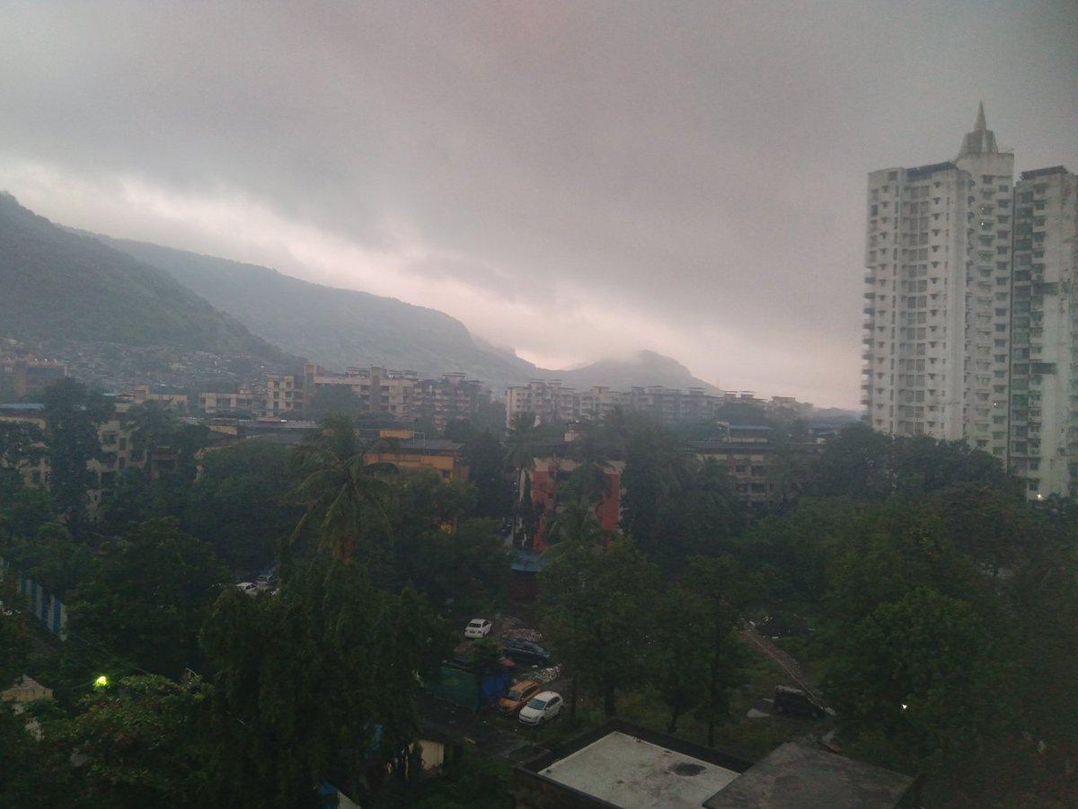 Morning , evening everything is same. #Thane #rains