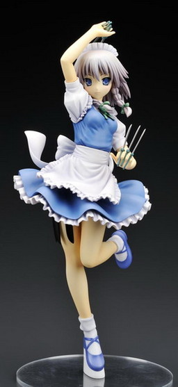 princelyOTD's tweet photo. ♤ -  the extra requested princely woman / bifauxnen of the day is Izayoi Sakuya from Touhou Project! https://t.co/evYsb12f5y