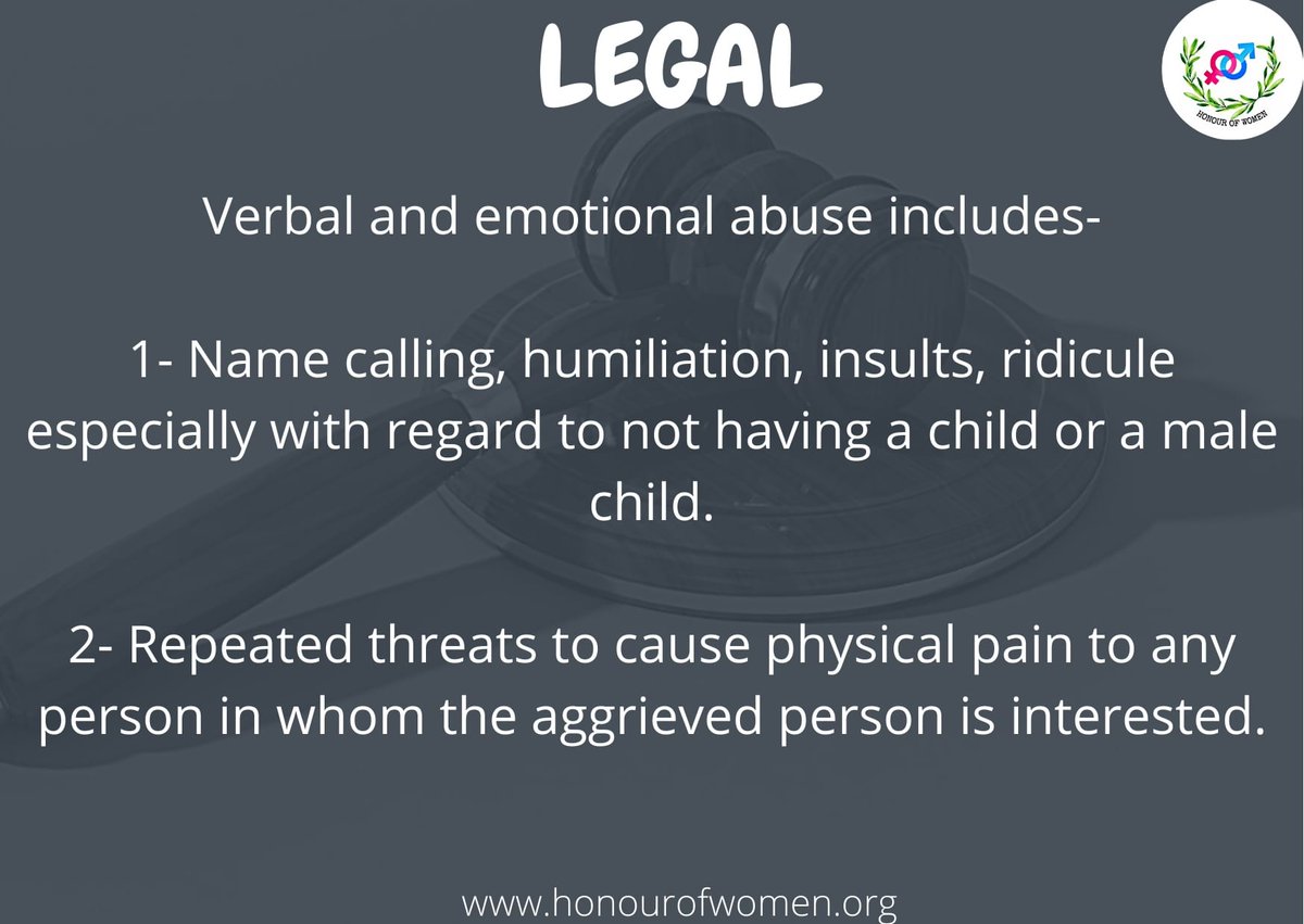 women_honour's tweet photo. What does verbal and emotional abuse means ?
#legaleducation #legalrights #legalknowledge #legallife #legalupdates #legaladvice #legalteam #lawknowledge #lawandorder #law #knowyourrights #domesticviolenceisreal #domesticviolenceawarenes #domesticviolenceisacrime https://t.co/ggk1qZ9Dsk