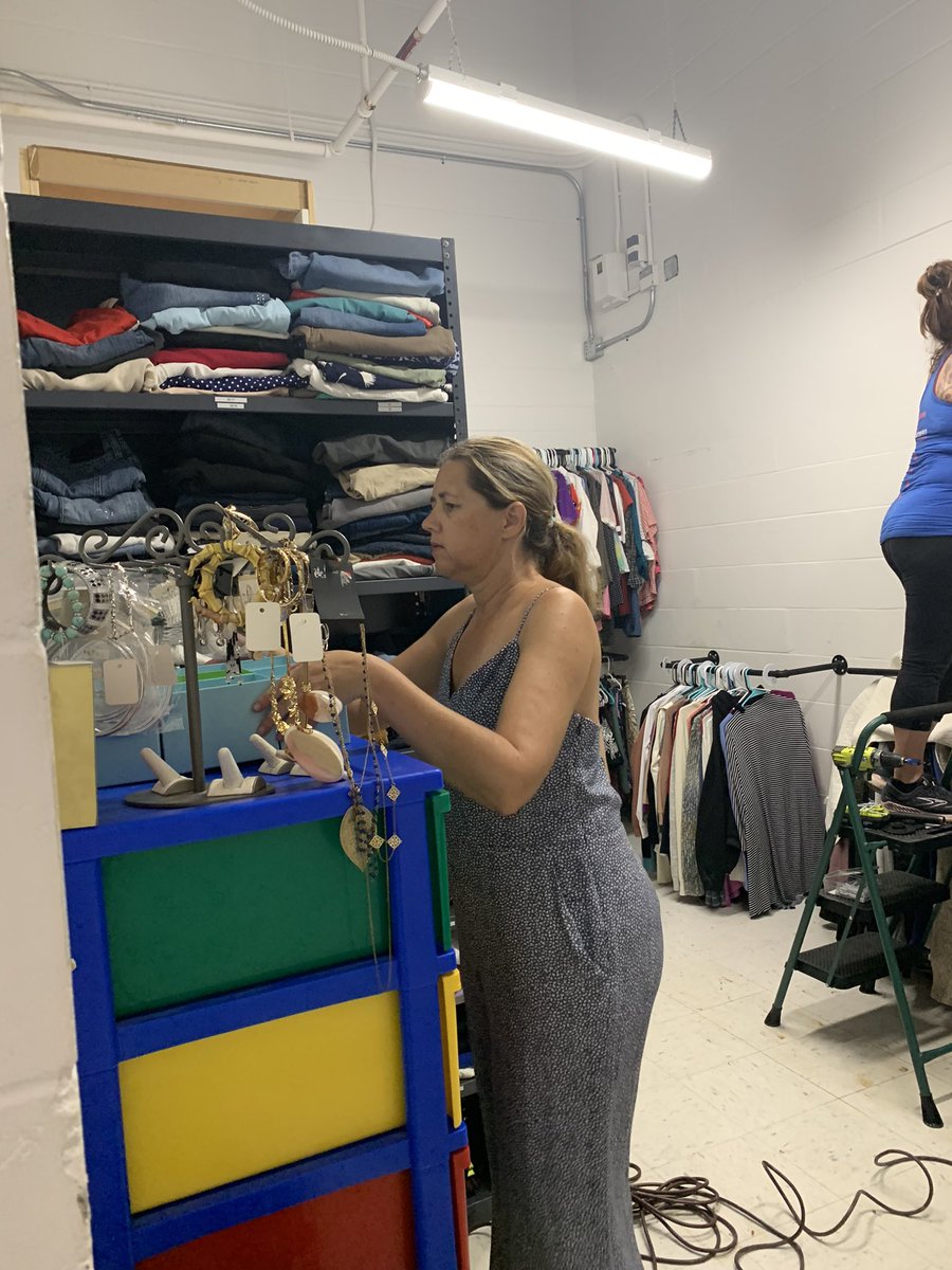 blakesota's tweet photo. Over the weekend, dedicated Blake parents and students worked to remodel our Blake Boutique…a free clothing store for students to access! These parents are making dreams come true!!! @AddisonGDavis @JSaltersHWB @SDHCMagnet @HillsboroughSch https://t.co/JX5qeLSb25