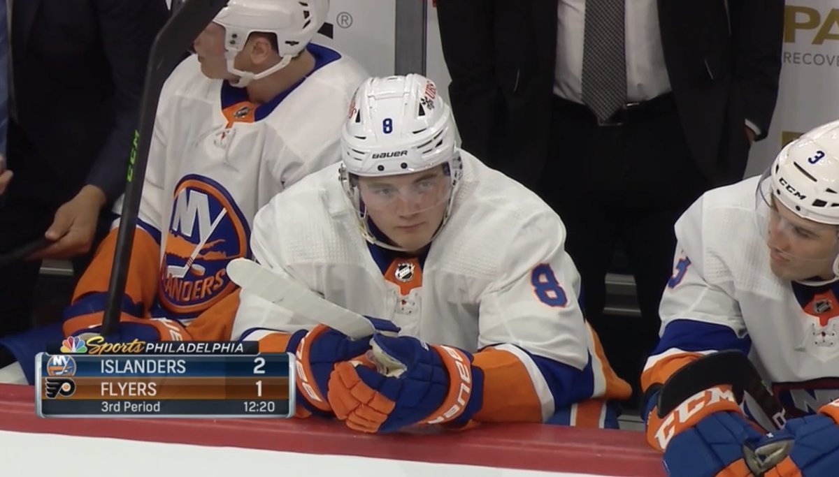 8dobson's tweet photo. he got two assists and one goal tonight #RESPECTNOAH https://t.co/7Pzu0nwWKu