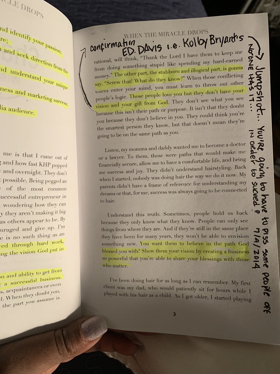 stefbgreen's tweet photo. @DArealBBJUDY Man listen I just started this book and already it’s a highlighter VIBE 💨💨💨💨 https://t.co/YPp26HYFL7