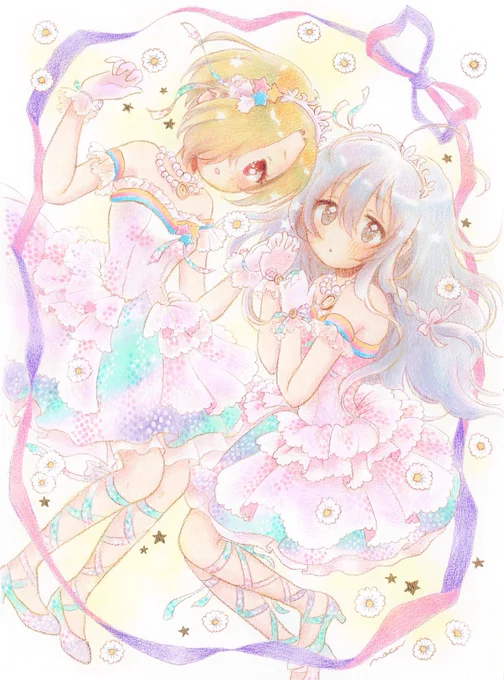 #過去作で自分が最高だと思う絵を1枚載せて5rtを目指せ
やっぱ表紙にした絵かな… 