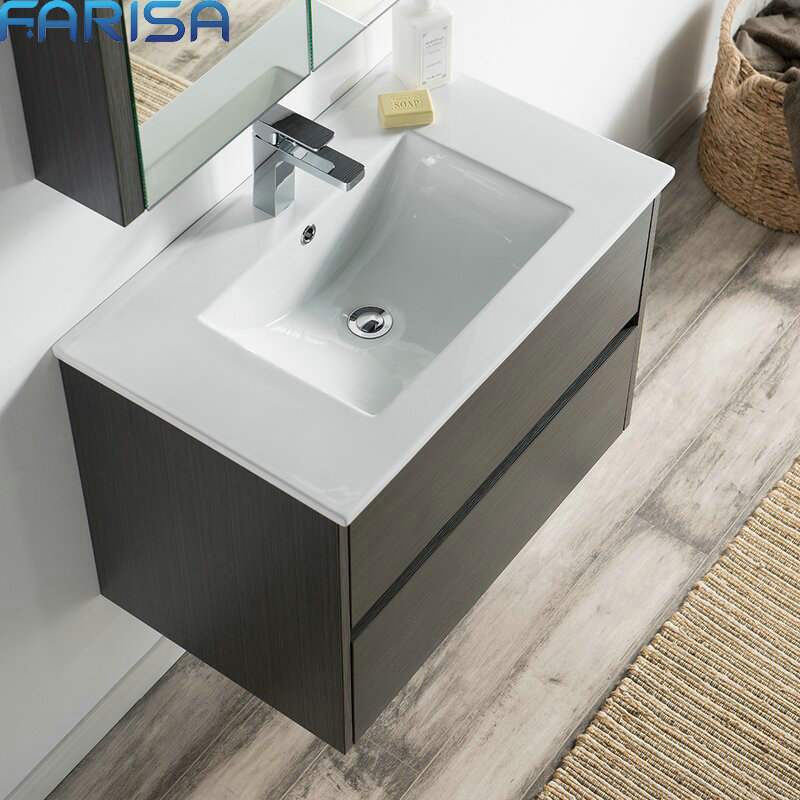 Farisa knows how to make your bathroom more elegant. Mirror cabinet big storage, nice color, and good quality ceramic basin. Choose <a href="/Farisa/">farisa</a>, you will fall in love with your bathroom again. More details: farisa.cn, Email:nancy@farisa.cn  #bathroomcabinet #sanitary