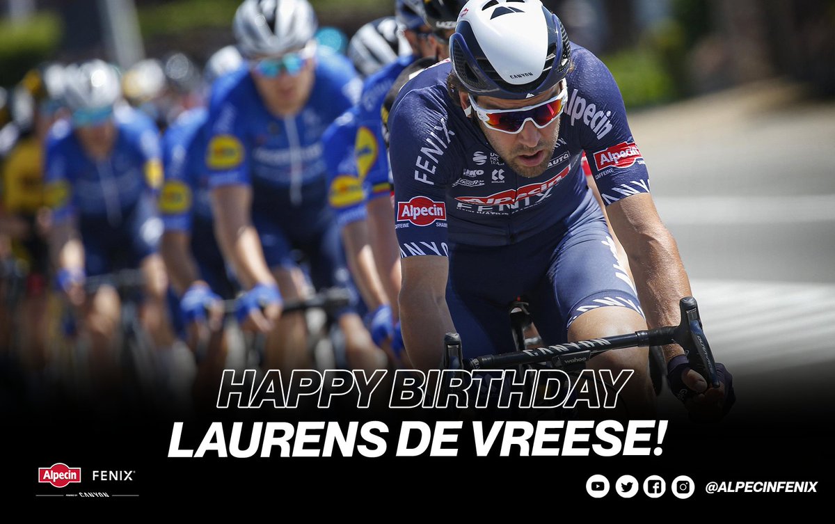 Laurens De Vreese celebrates his 33rd birthday today. 

#HappyBirthday Laurens! 🥂