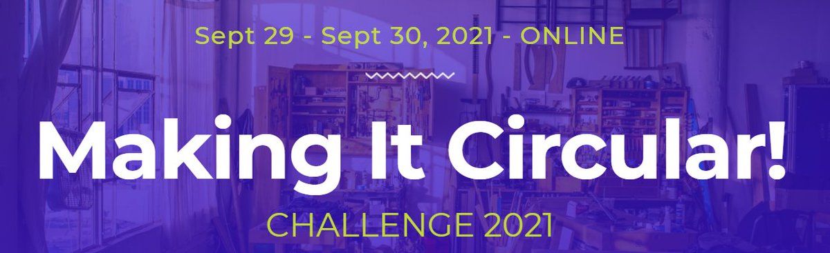 tsoniotis's tweet photo. In a few minutes we are kicking-off the Making It Circular Challenge 2021 @ItCircular #makingitcircular... stay tuned https://t.co/cjcVTqspdz