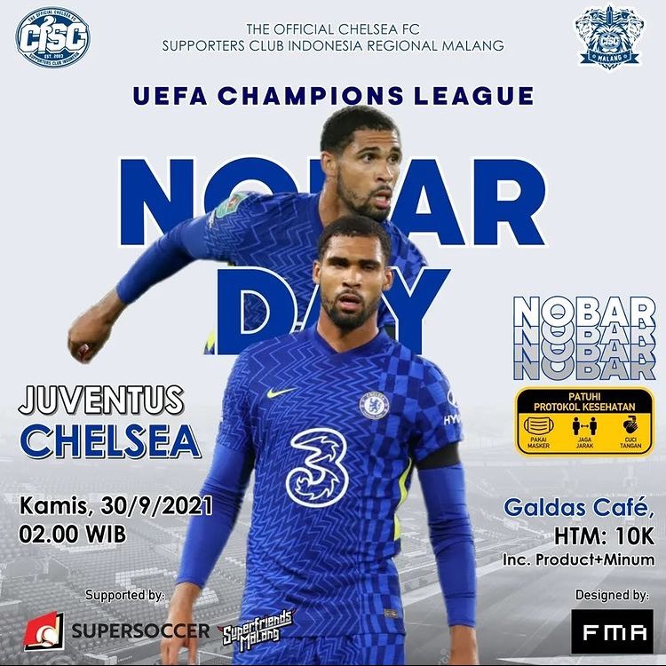 ciscmalang_'s tweet image. UCL is back, let's take points Chelsea in turin beat juve, the spirit of champion 2021🔥💙

📆 : Kamis,30 September 2021
⏰ : Open Gate 01.30 WIB
📍 : Galdas Cafe
💰 : 10K 
☎️ : Fahri +62896-9687-2310
.
.
#chelseafc #chelseaindonesia #ktbffh #comeonchelsea #AyasUmakCISCngalam