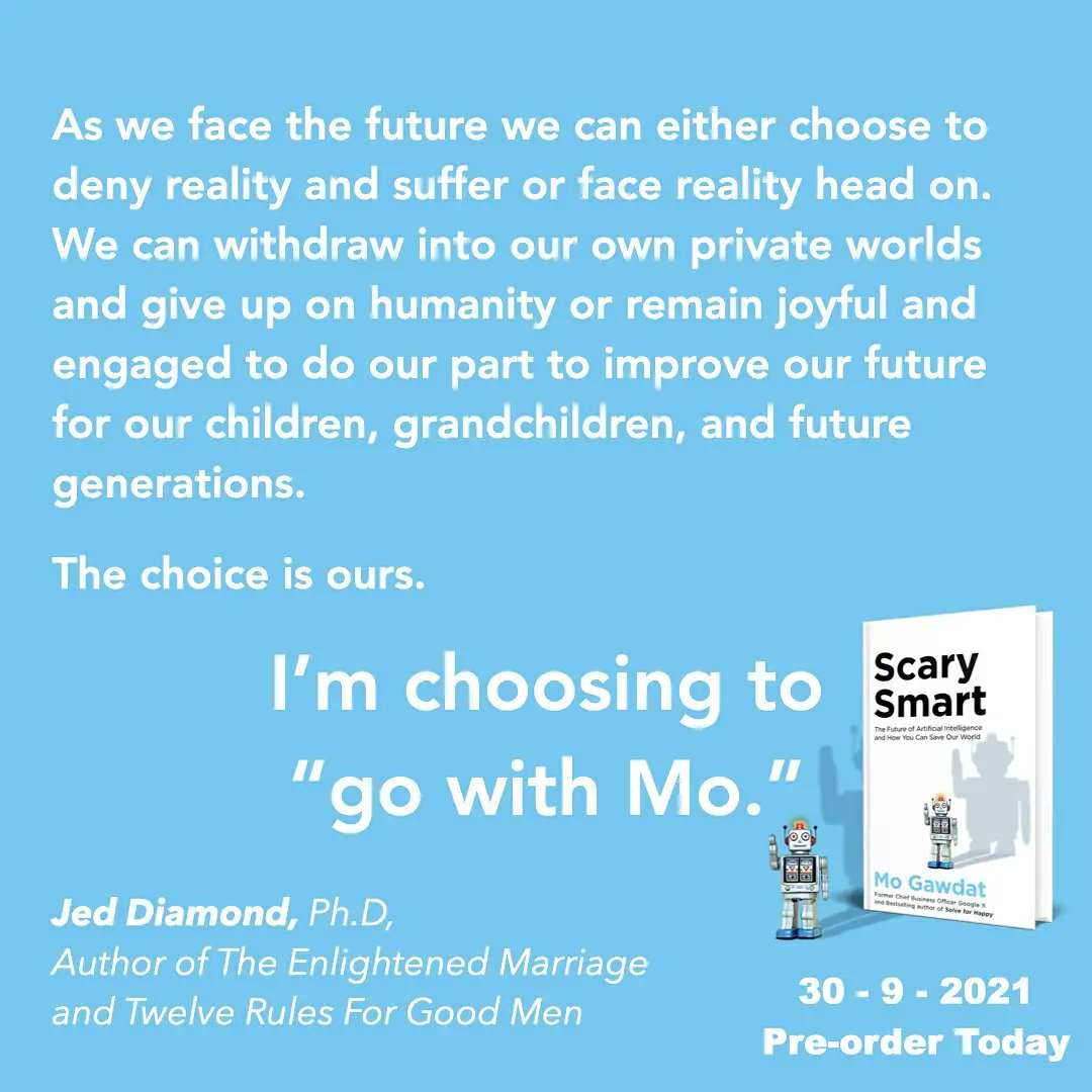 I'm choosing to 'go with Mo' Thank you Dr. Jed Diamond @MenAliveNow #scarysmart