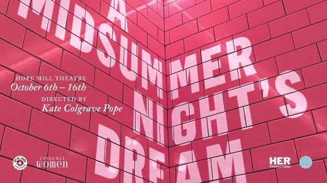 After being postponed in 2020 due to Covid-19, All Female Shakespeare is back! Following their highly successful ‘ROMEO &amp; JULIET &amp; ‘HAMLET‘, Girl Gang Manchester and Unseemly Women return to Hope Mill Theatre this October, 2021. Book here: buff.ly/2R2Q2PV 🌙
