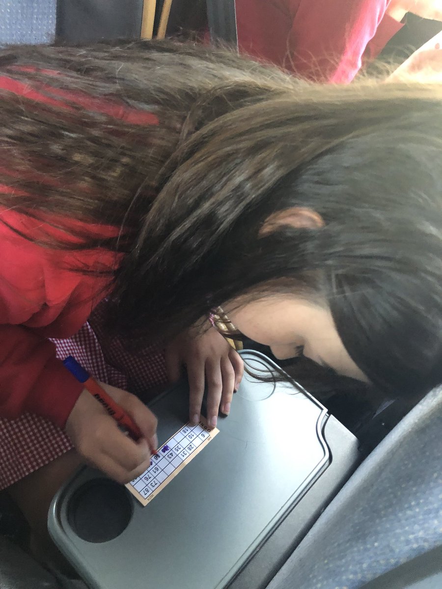 Llan_Prim_Sch's tweet photo. Eyes down for a full house! #BusBingo! #Entertainment
Y6 are enjoying bingo with Mrs R! Look at those prizes! https://t.co/7JAxY6lZRC