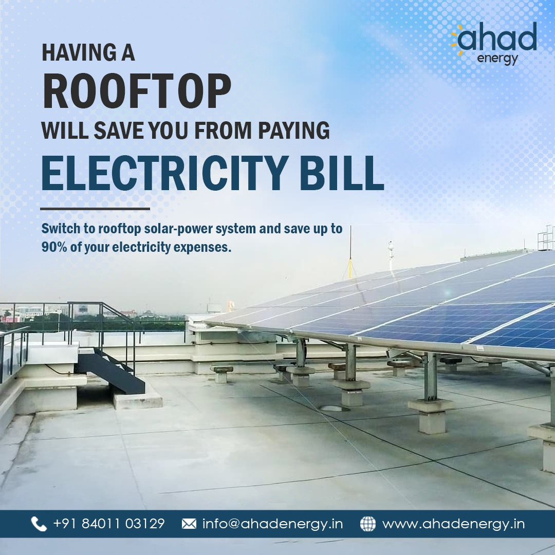 AhadEnergy's tweet photo. Having A Rooftop will save you from paying Electricity Bill.

#Ahad #Energy #Ahad #Energy #solarenergy #solar #solarpower #renewableenergy #solarpanels #cleanenergy  #greenenergy #solarpanel #solarsystem  #gosolar #energiasolar  #solarpowered #renewables #EPC https://t.co/HKb4Gtz84d